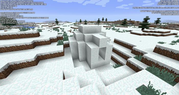 minecraft igloo