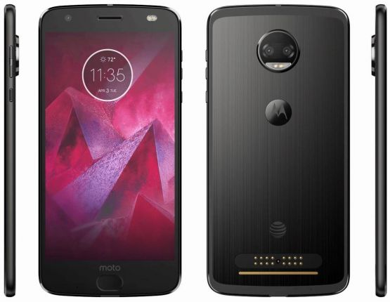 93946 moto z2 force edition front back 2 fine gold