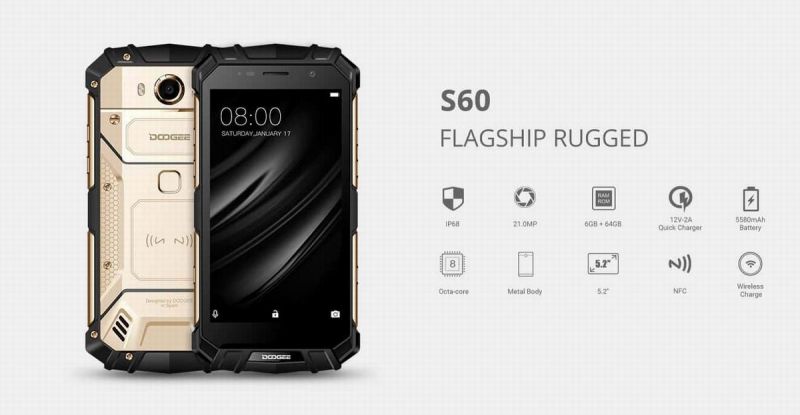 Doogee S60 Rugged Main