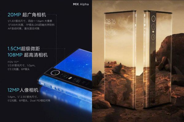 Xiaomi Mi MIX Alpha Specifications